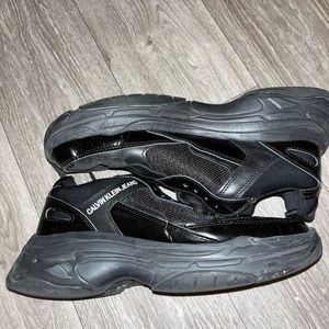 Calvin Klein Black Chunky Sneakers